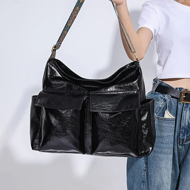 Emma | Women's Retro Multi-Pocket Crossbody Messenger Handbag