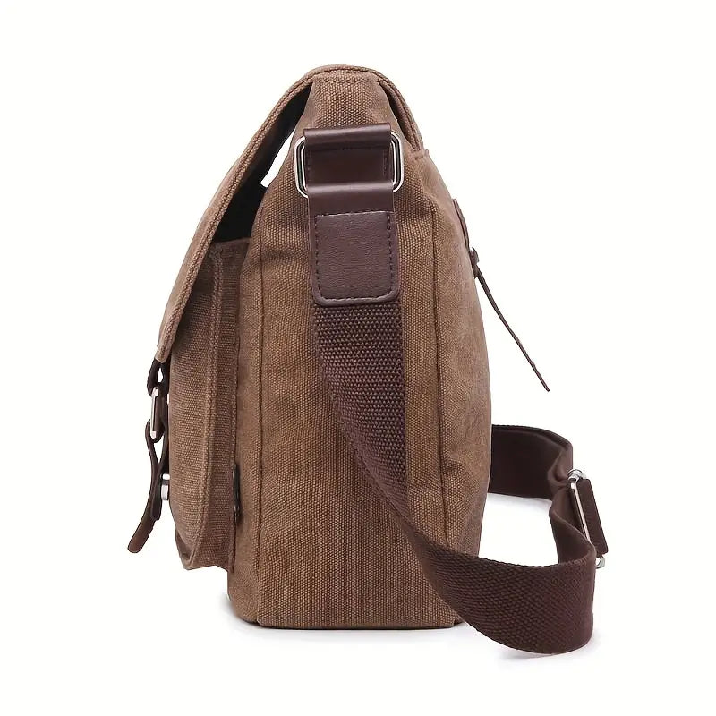 Jackson | Men's Vintage Canvas Crossbody Messenger Travel Bag