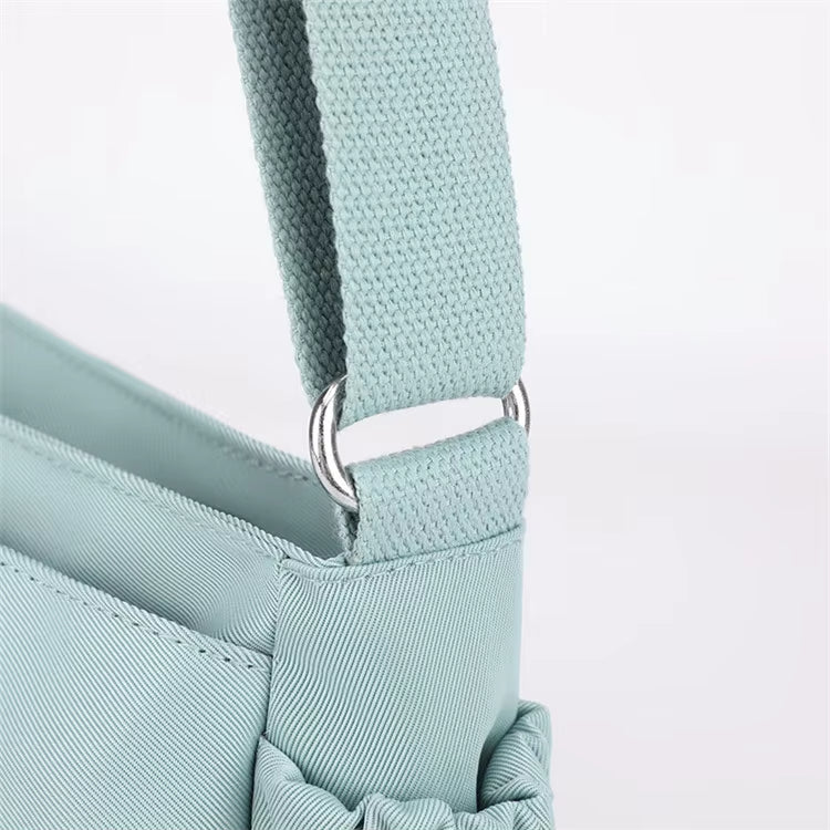Ava | Women's Nylon Multi-Pocket Crossbody Messenger Bag