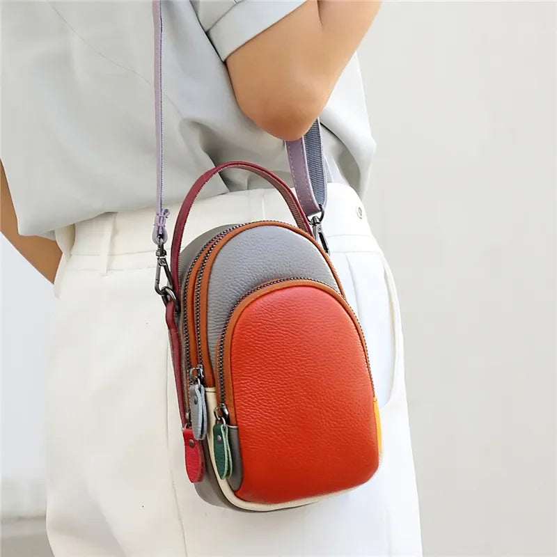 Isabella | Women's Genuine Leather Mini Crossbody Sling Handbag