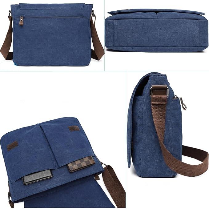 Jasper | Men's Vintage Canvas Crossbody Messenger Bag