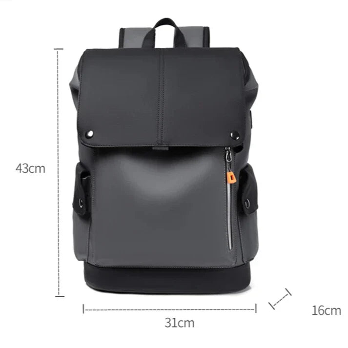 Titan | Men's Large Capacity Waterproof Travel Laptop Backpack