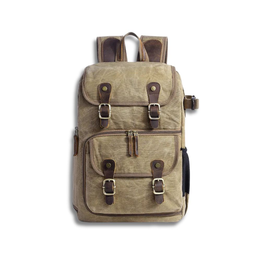 Quinn | Waterproof Canvas Camera Travel Backpack