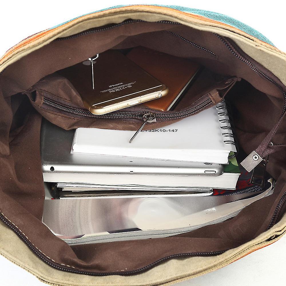 Oliver | Men's Canvas Stripes Crossbody Messenger Handbag