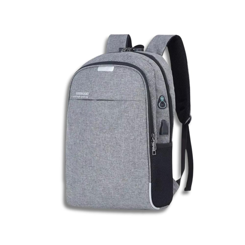 Atlas | Men's Anti-Theft Business Laptop Backpack with USB & Headphone Ports