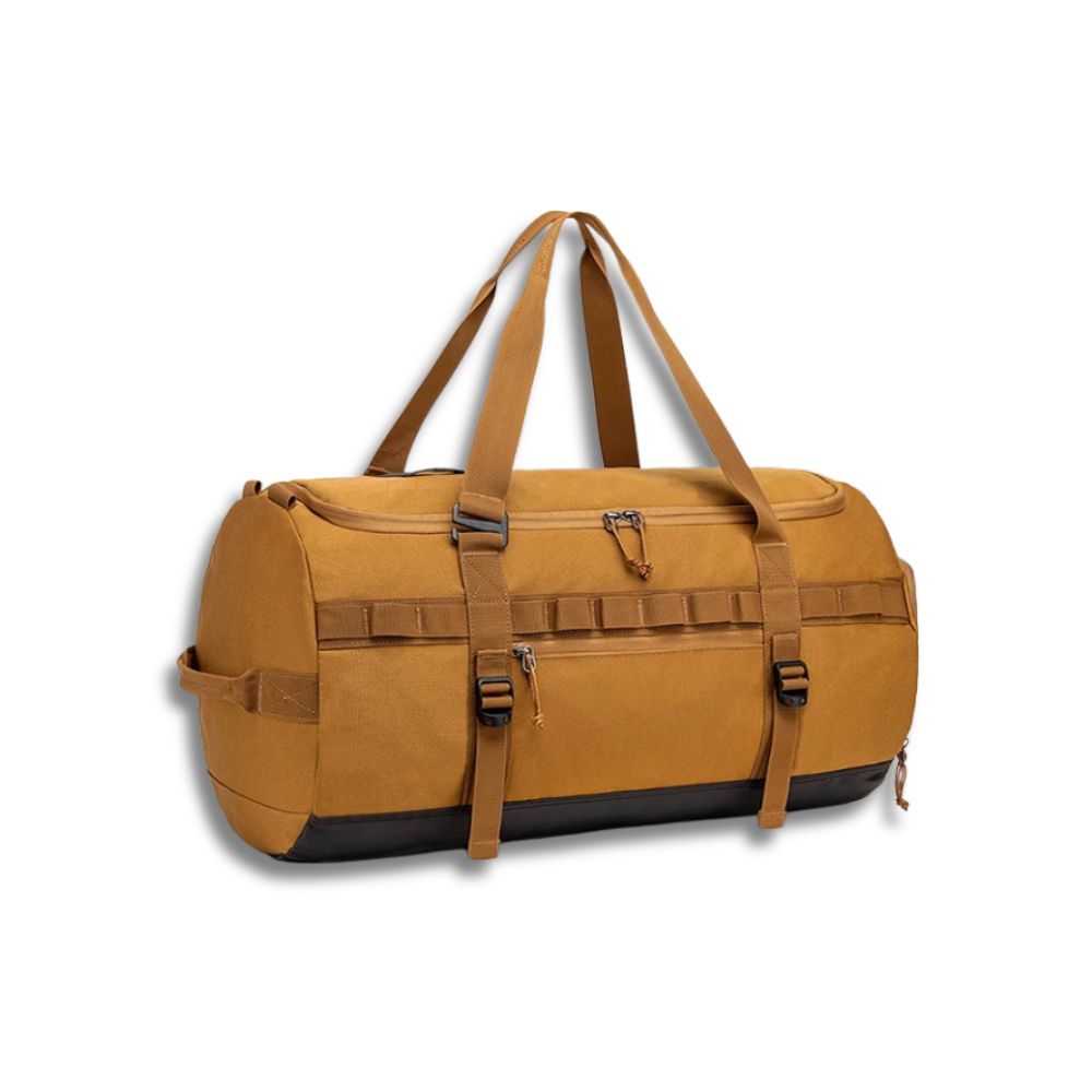 60L Large Weekender Travel  Men's Duffle Bag with Shoe Compartment