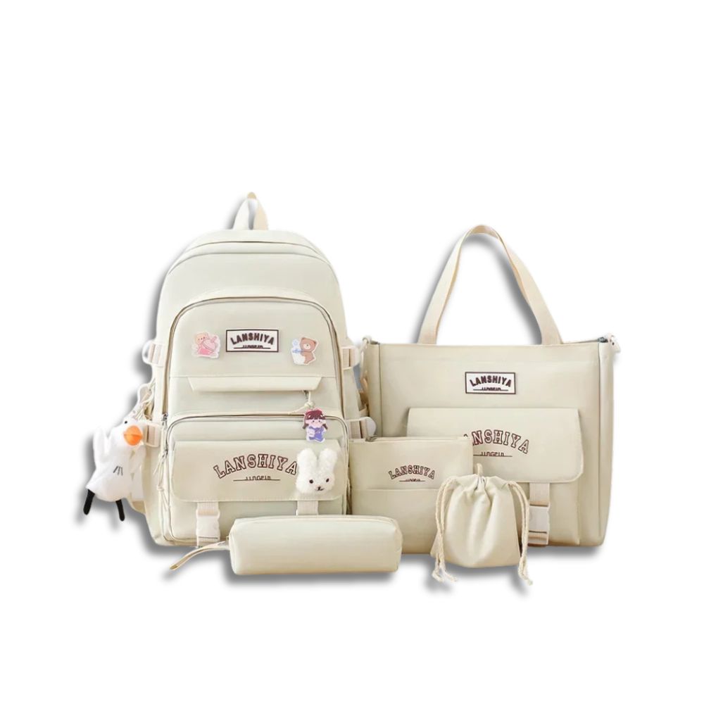 Bailey | Women's Large Capacity Waterproof Daypack Travel Backpack Set