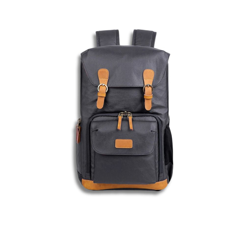 Charlie | Canvas Camera Travel Backpack with Laptop Compartment