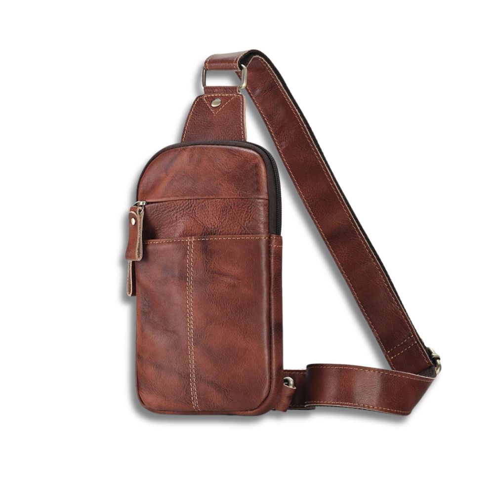 Remington | Men's Leather Travel Crossbody Bag
