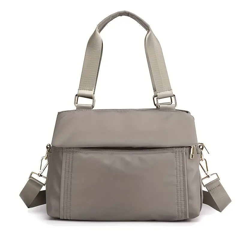 Women's Multi-Layer Large Capacity Nylon Crossbody Travel Bag