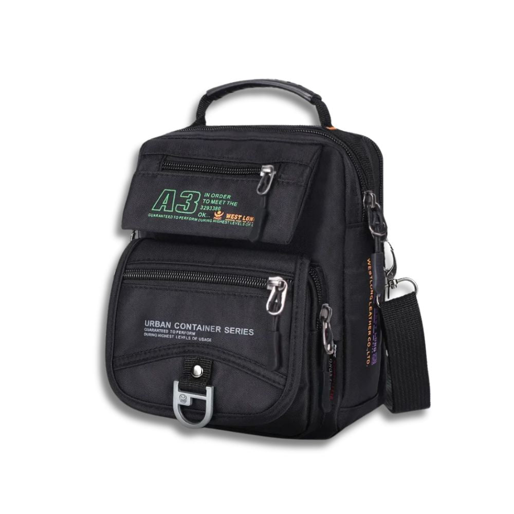 Stevie | Men's Multi-Compartment Waterproof Small Crossbody Bag