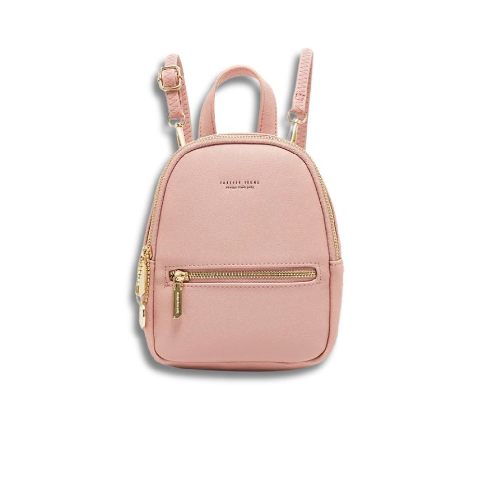 Lily | Women's Mini Faux Leather Backpack