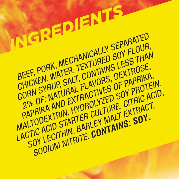 Slim Jim Smoked Meat Sticks, Original Flavor Savory Snack Sticks, Made with Real Meat, High Protein Smoked Snack, Convenient Travel Snack for Road Trips and Flights