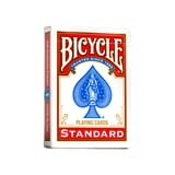 Bicycle Standard Rider Back Playing Cards, 2-Pack Deck of 52 Cards Plus Jokers, Classic Poker Size Card Deck for Poker Bridge Rummy and Card Games, Smooth Linen Finish Cards for the Gentleman's Table, Cigar Lounge, and Travel