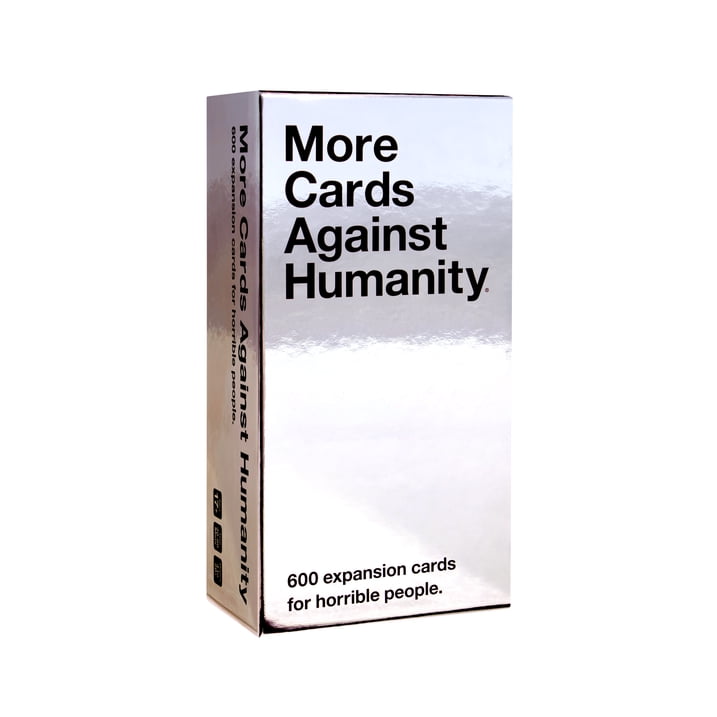 Cards Against Humanity: More Cards Against Humanity, 600-Card Expansion Pack, Includes the Best Cards from the Red Box, Blue Box, and Green Box, Adult Party Card Game Expansion for Game Night with Friends, Travel