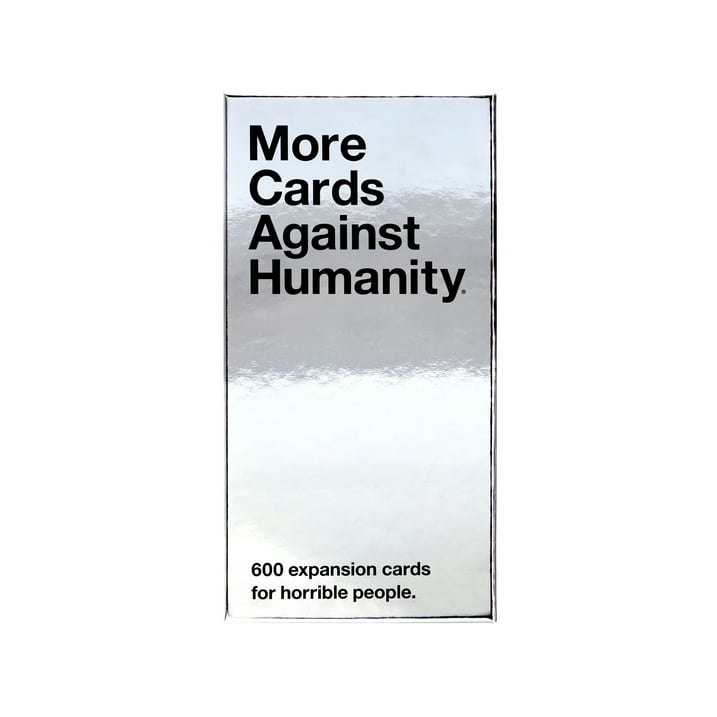 Cards Against Humanity: More Cards Against Humanity, 600-Card Expansion Pack, Includes the Best Cards from the Red Box, Blue Box, and Green Box, Adult Party Card Game Expansion for Game Night with Friends, Travel