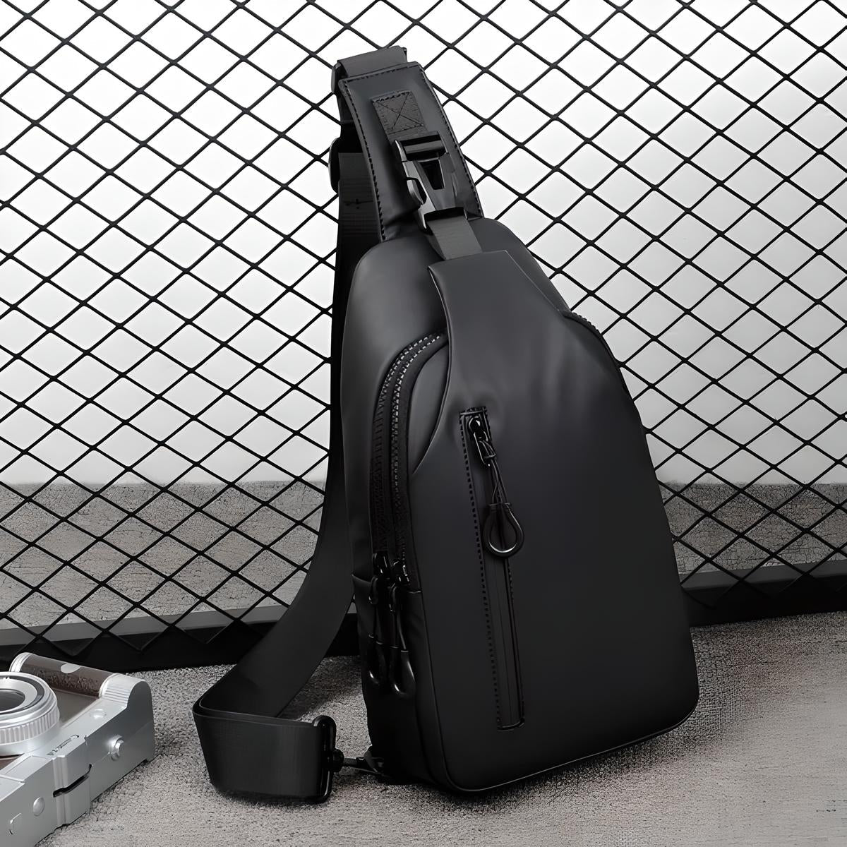Men's Waterproof Anti-Theft Shoulder Crossbody Bag