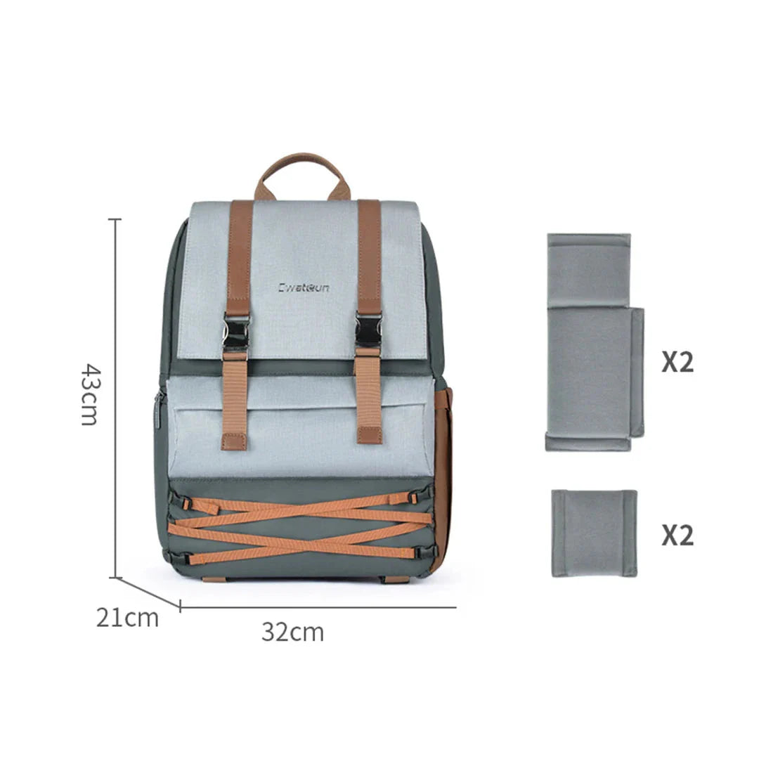 Noah | Men's Waterproof Camera Backpack with Quick Access