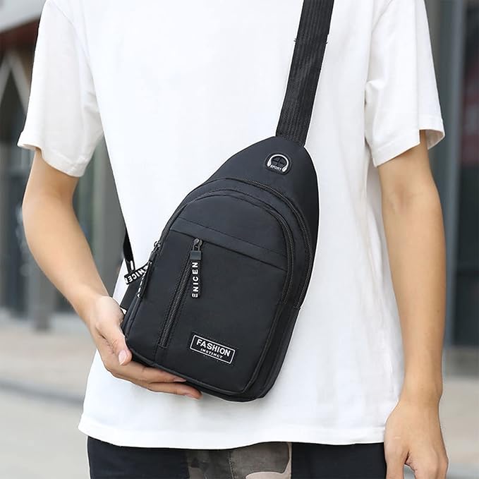 Liam | Men's Vintage Canvas Crossbody Sling Bag