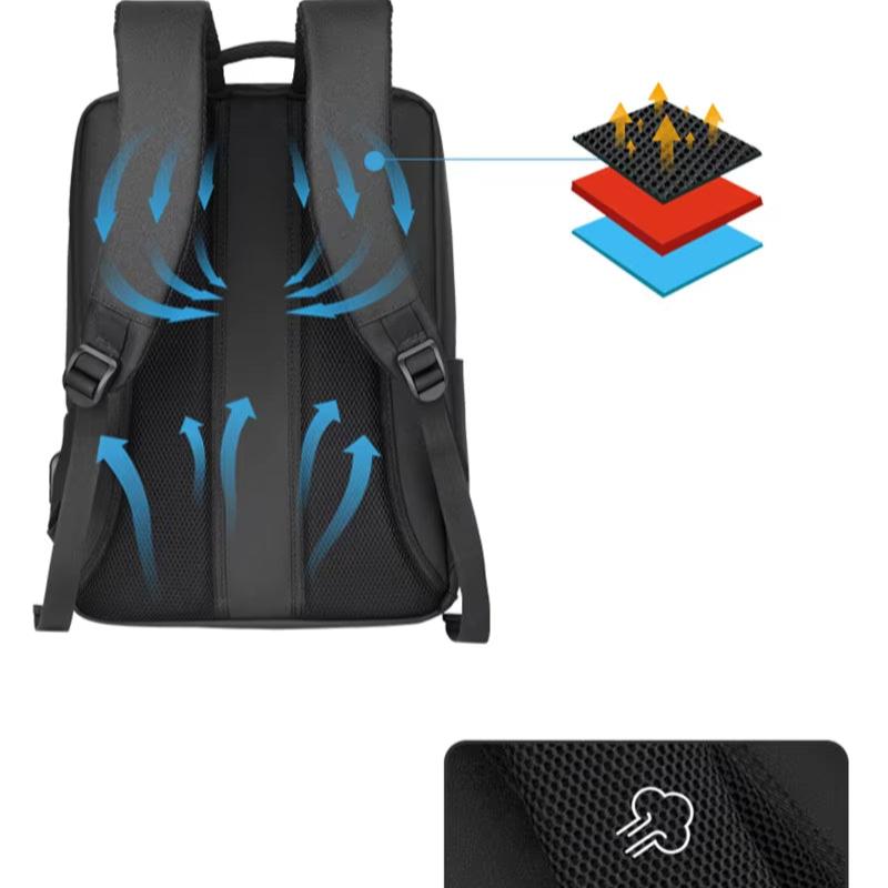 Men's Large Business Travel Laptop Backpack