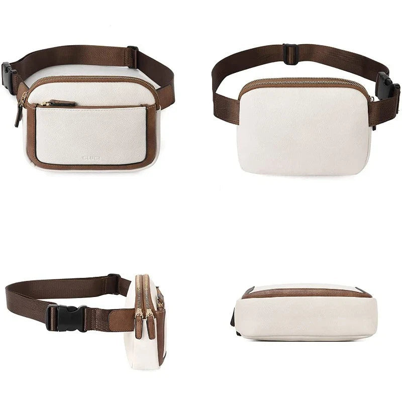 Olivia | Women's Adjustable PU Leather Crossbody Bum Bag