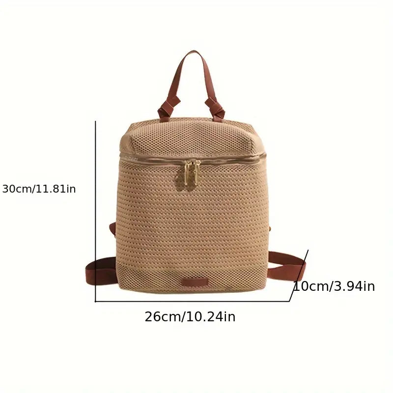 Colleen | Women's Chic Woven Backpack
