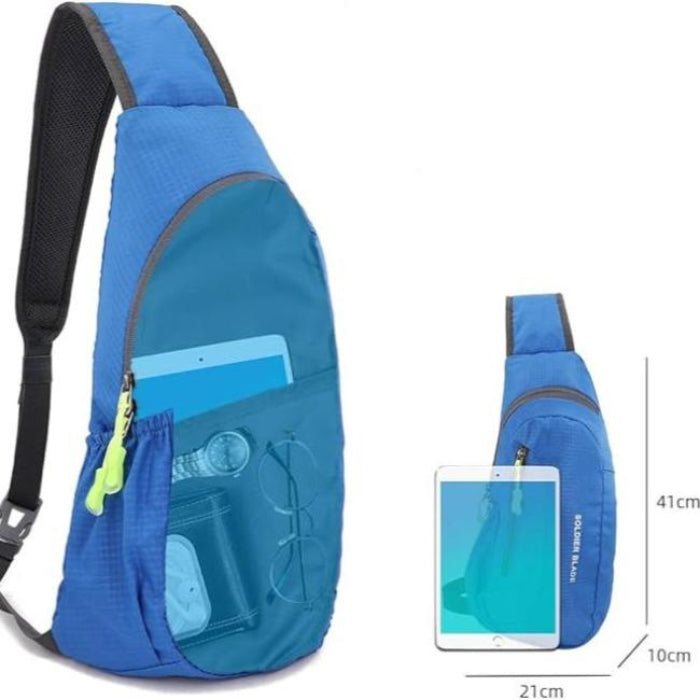 Strider | Men's Waterproof Lightweight Nylon Crossbody Sling Travel Bag for Active Use
