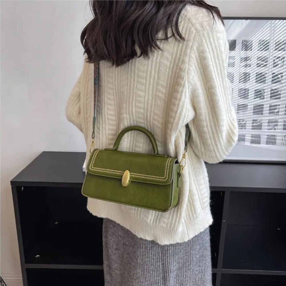 Eleanor | Women's Retro Leather Small Crossbody Handbag