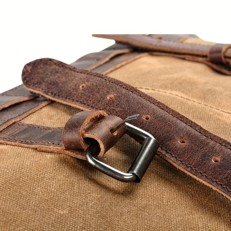 Emmett | Vintage-Style Men's Canvas Large Garment Duffle Bag