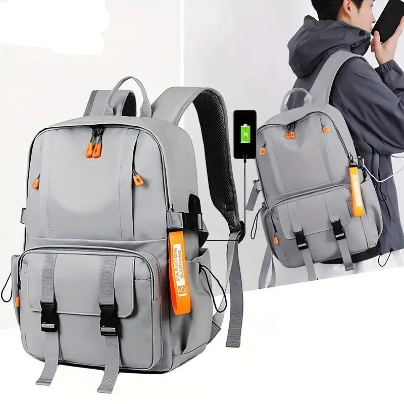 Harrison | Men's Waterproof Large Laptop Travel Backpack with USB Port