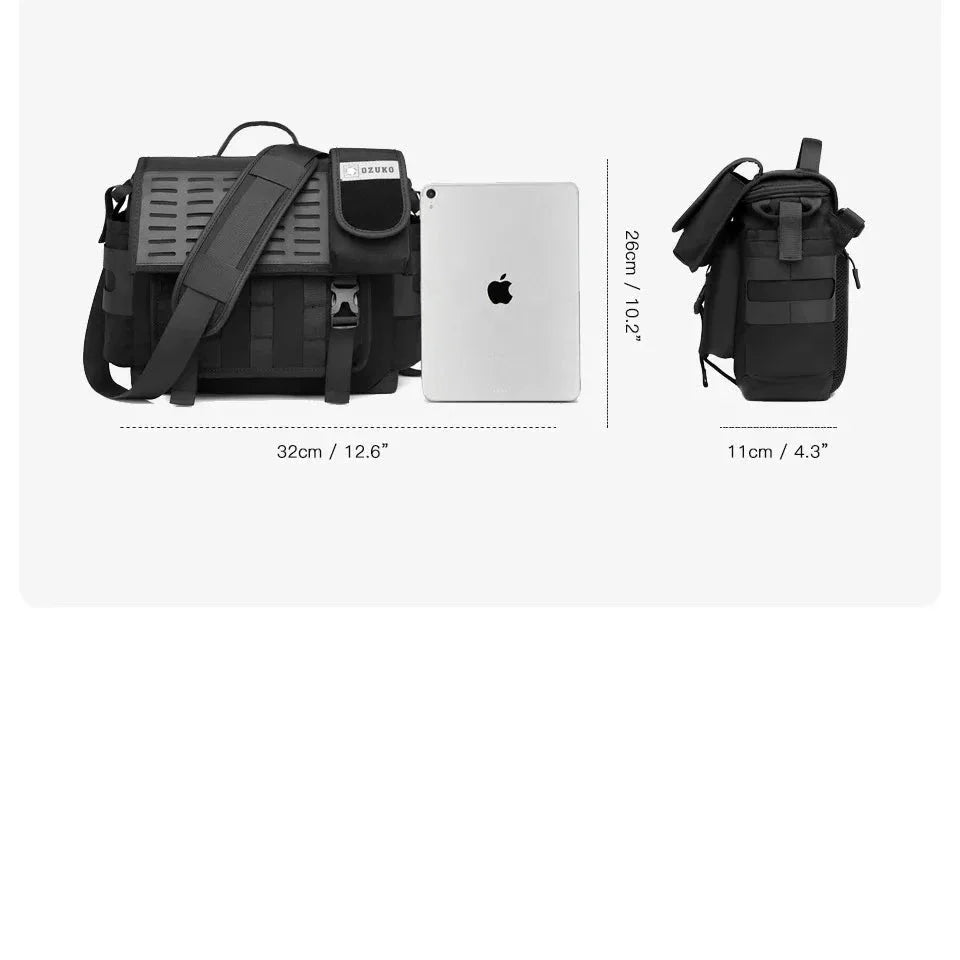 Logan | Men's Casual Multi-Pocket Crossbody Messenger Laptop Travel Bag