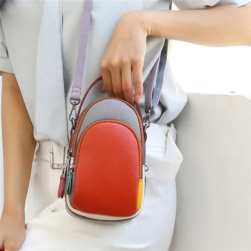 Isabella | Women's Genuine Leather Mini Crossbody Sling Handbag