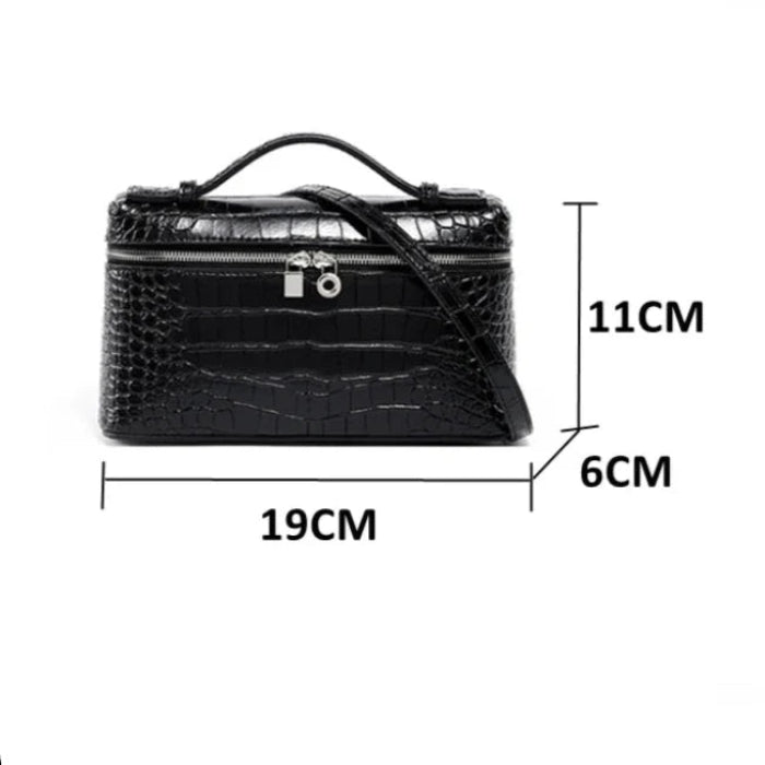 Elle | Women's Leather Top-Handle Crossbody Sling Handbag