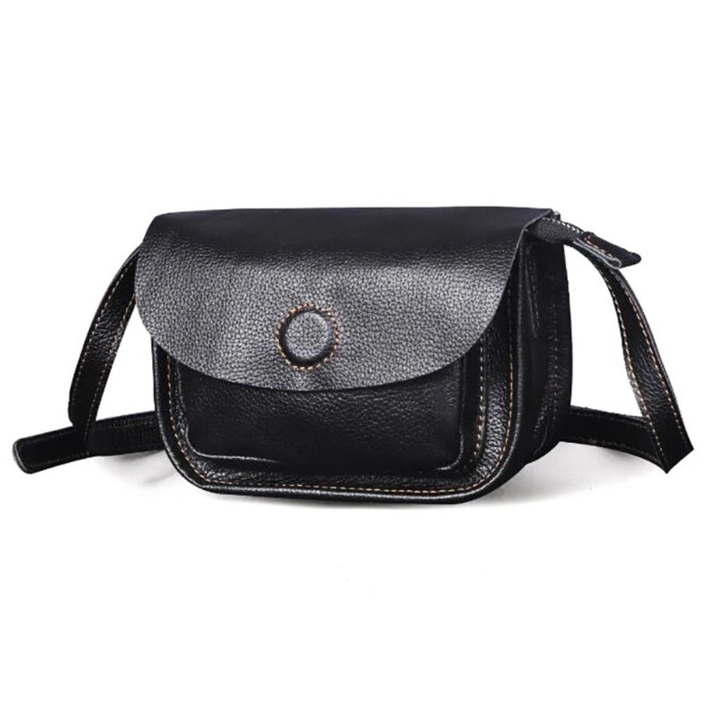 Alicia | Women's Vintage Genuine Leather Small Crossbody Bag