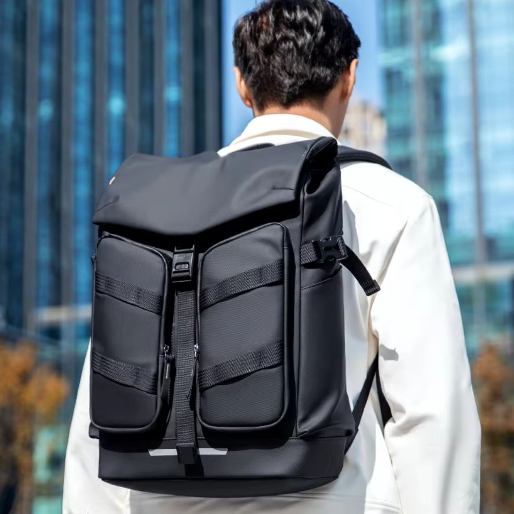 Haisley | Large Expandable Waterproof  Men's Travel Laptop Backpack