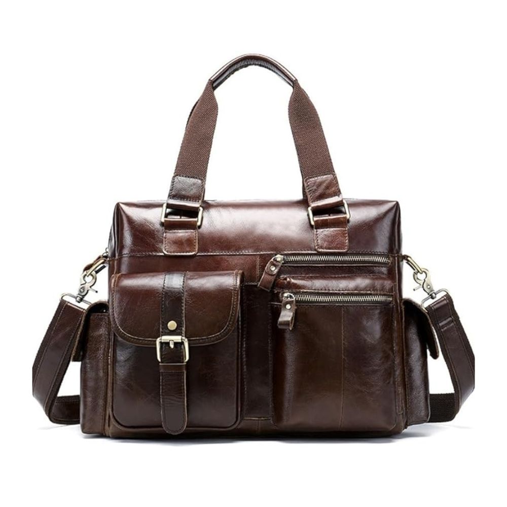 Daniel | Unisex Vintage Leather Travel Messenger Crossbody Bag
