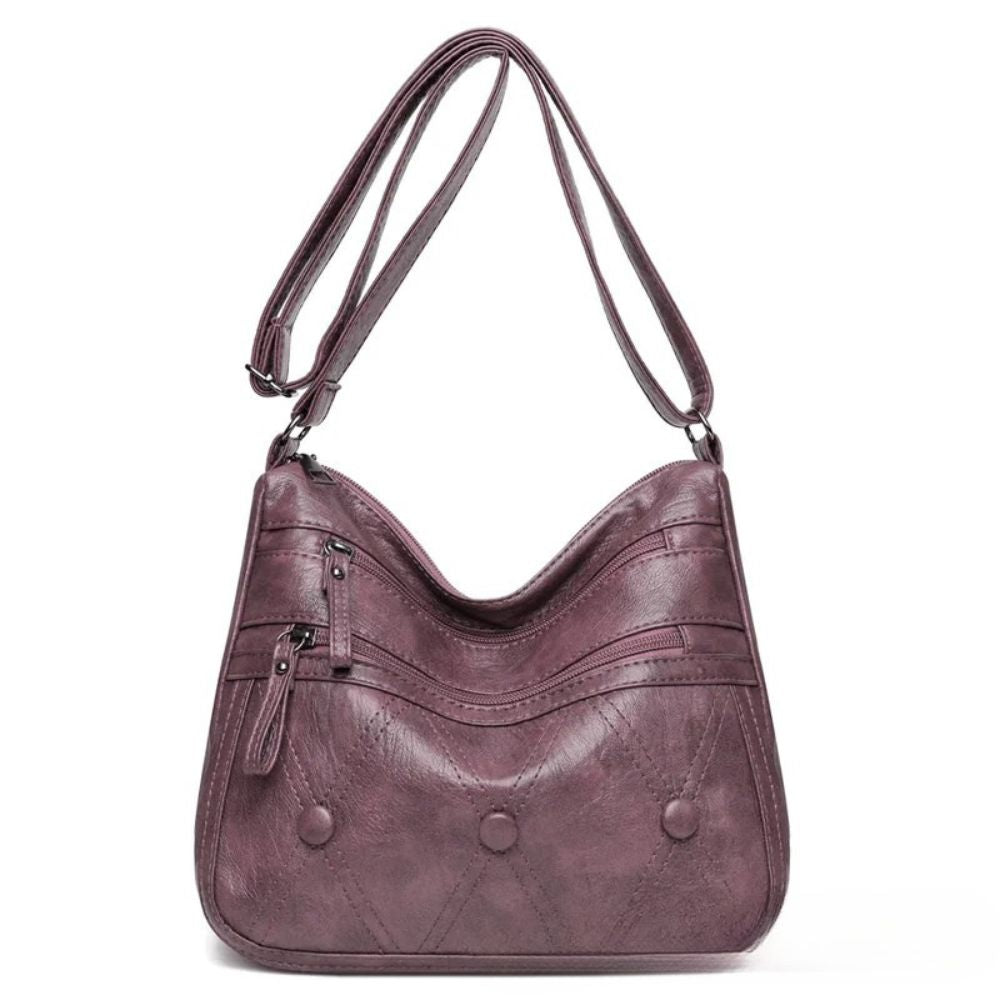Elsie | Women's Leather Crossbody Messenger Bag