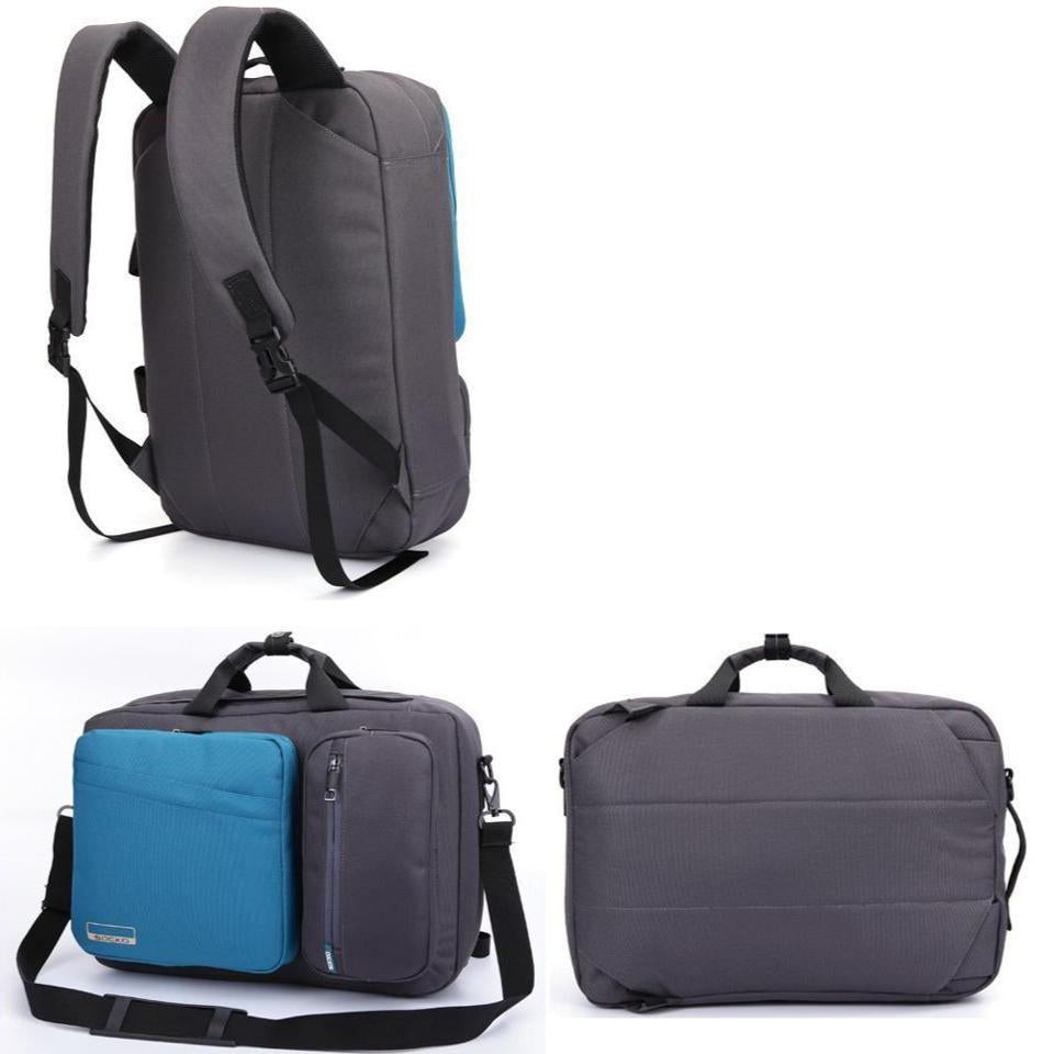 Shockproof Convertible Large Travel Hiking Laptop Backpack