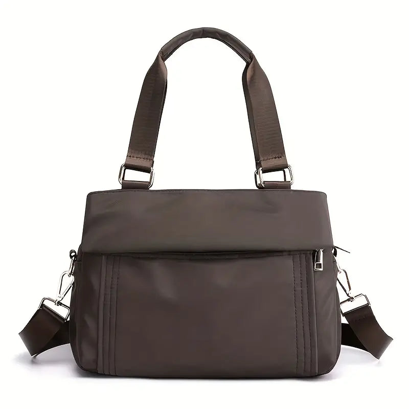 Women's Multi-Layer Large Capacity Nylon Crossbody Travel Bag