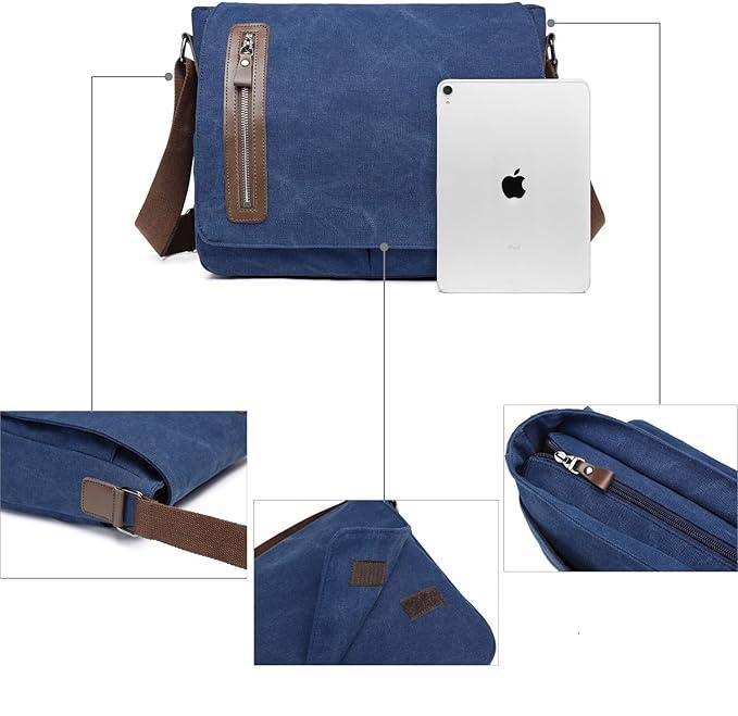 Jasper | Men's Vintage Canvas Crossbody Messenger Bag