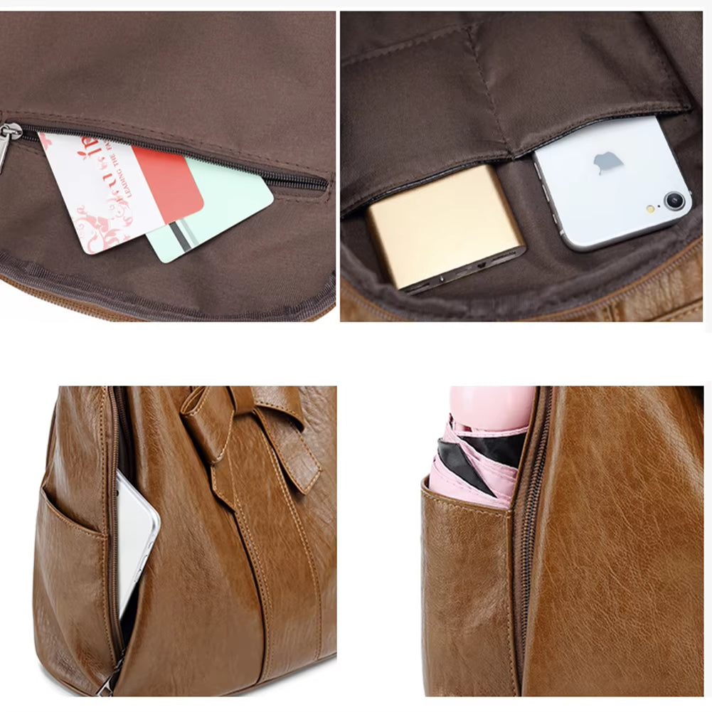 Amelia | Chic Women's Cute Backpack with Bow Design