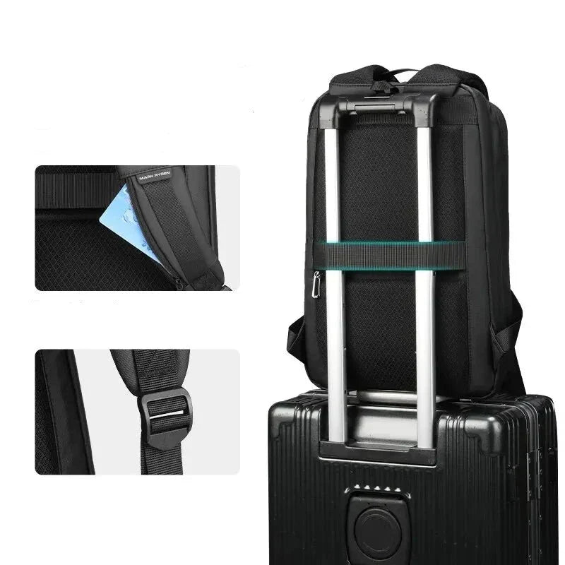 Henry | Men's Large Slim Travel Business Laptop Backpack