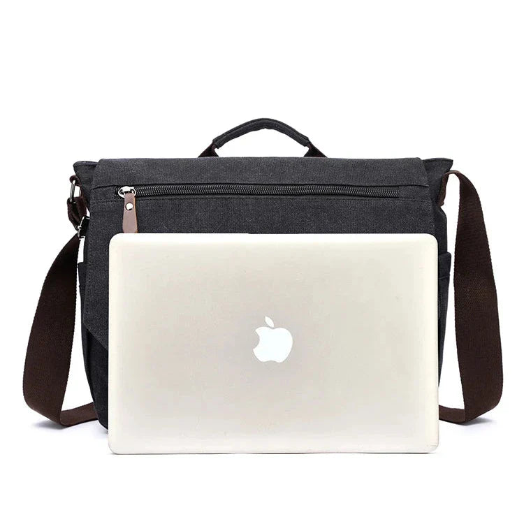 Aiden | Waterproof Canvas Men's Crossbody Messenger Bag