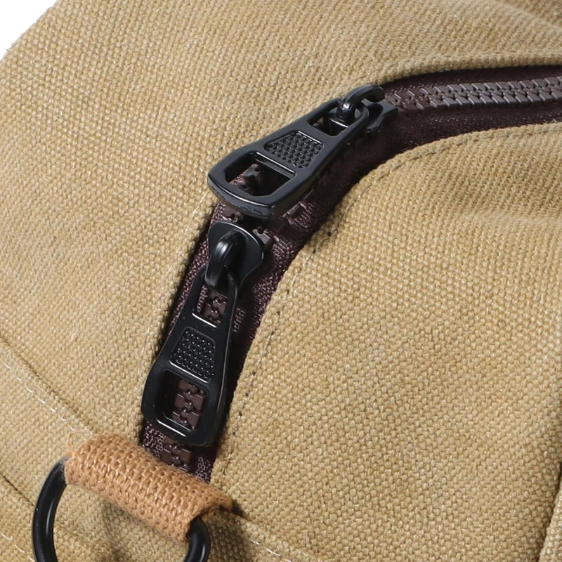 Noah | Men's Vintage Canvas Large Travel Crossbody Messenger Tote Bag