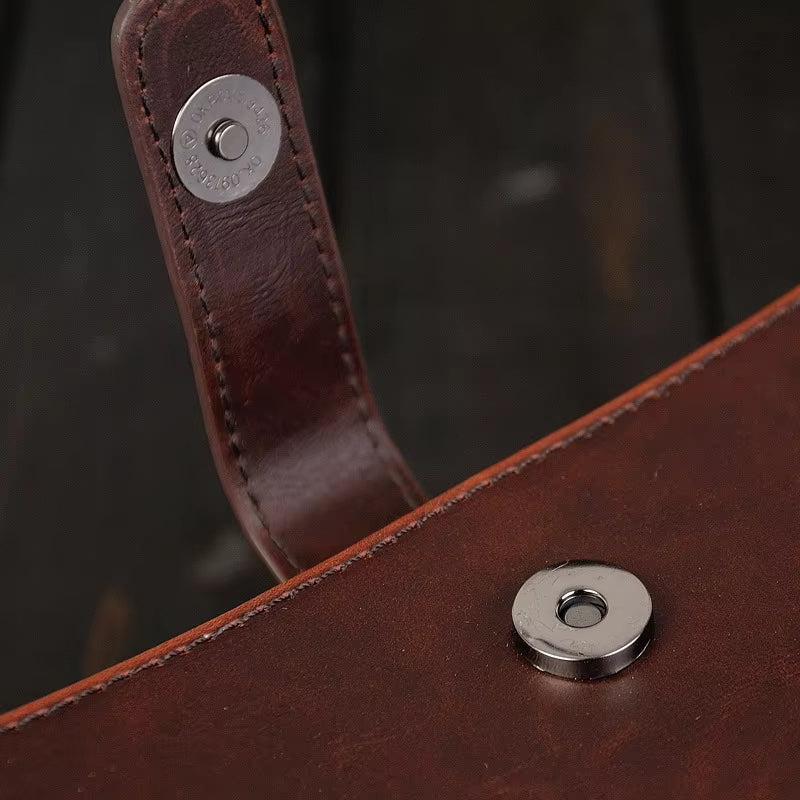 Elijah | Men's Retro Business Crossbody Sling Leather Bag