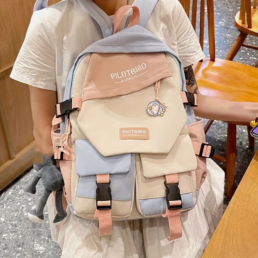 Grace | Women's Colour Block Travel Backpack | Large Capacity
