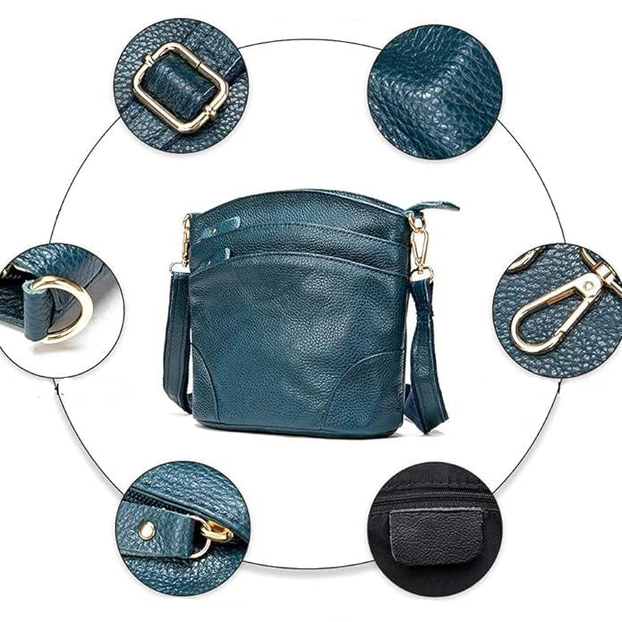 Grace | Women's Vintage Leather Large Crossbody Sling Bag