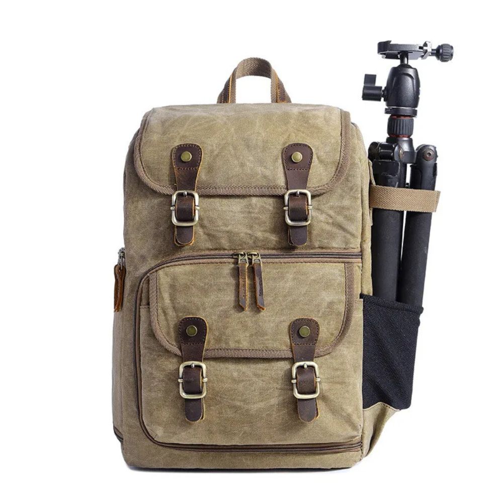 Quinn | Waterproof Canvas Camera Travel Backpack