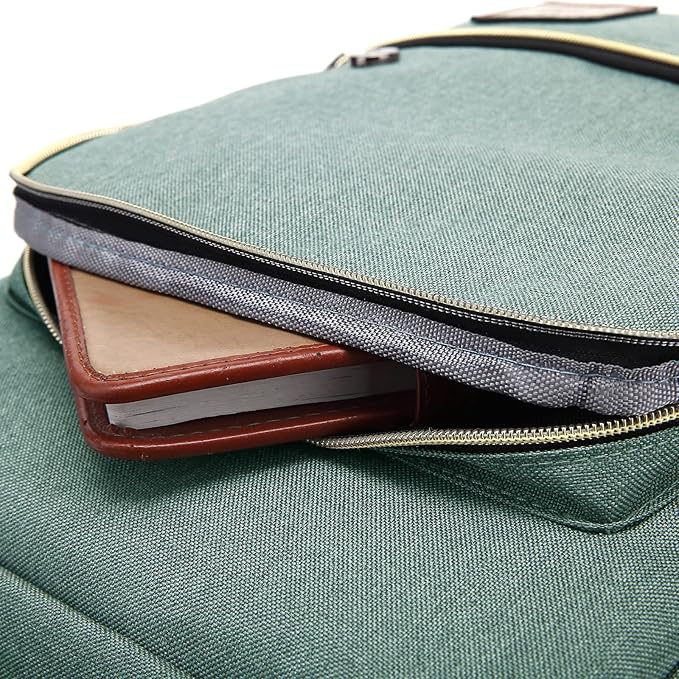Allen | Vintage Canvas Casual School Travel Laptop Backpack