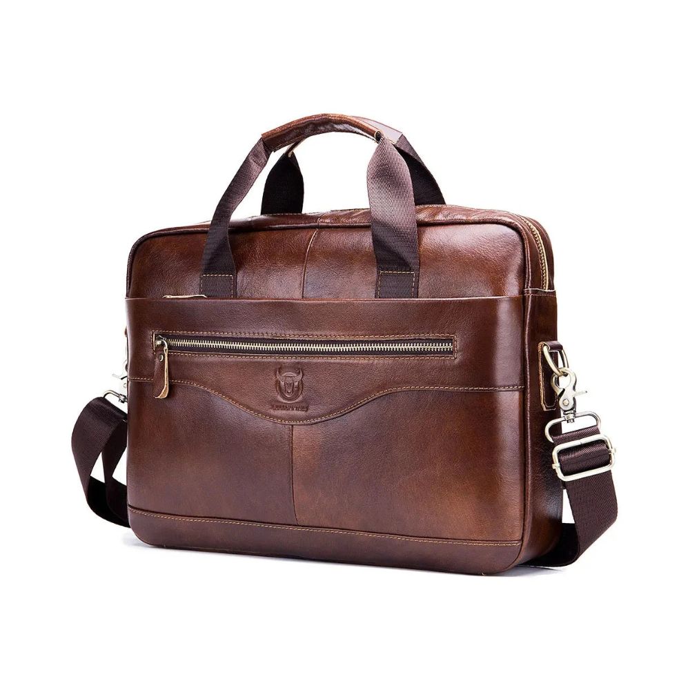 Elliot | Men's Genuine Leather Large Messenger Laptop Bag
